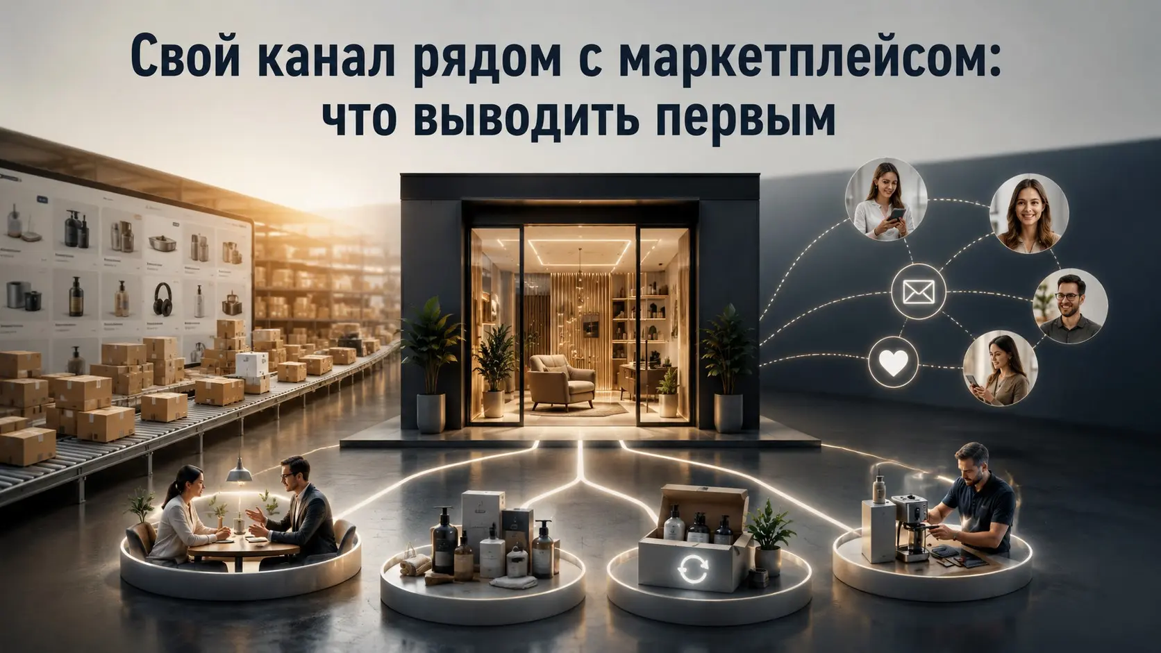 Свой канал рядом с маркетплейсом: что выводить первым | Сетка — социальная сеть от hh.ru