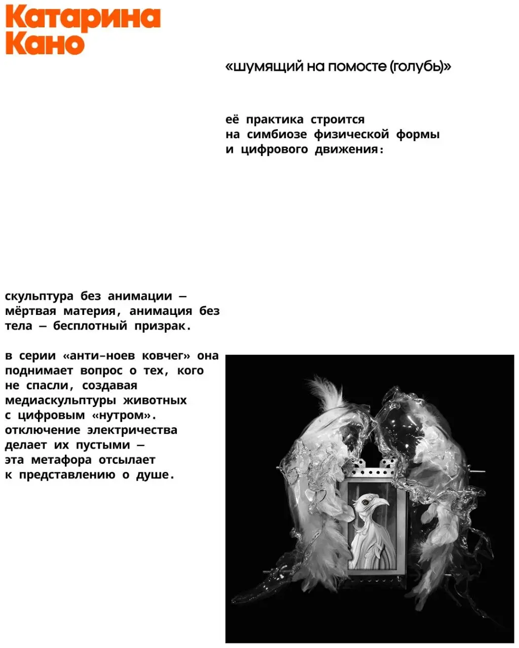 Секция независимых художников на ярмарке актуального искусства ars 2026 ⭐⭐⭐⭐⭐⭐⭐⭐⭐⭐
Катарина Кано
Катя Гайкевич
Лена Старкова
Марина Куликова
Женя Эйснер
Евгений Аверин
Корина Моисеева
Полина Волкоморо... | Сетка — социальная сеть от hh.ru