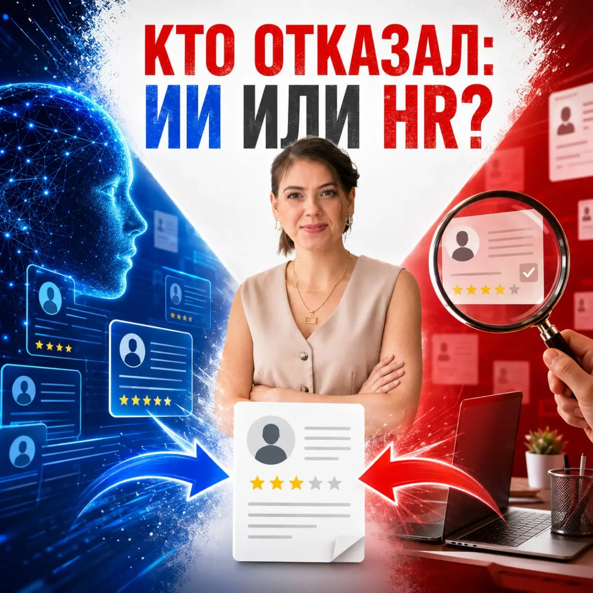 🤖 ВАМ ОТКАЗЫВАЕТ ИИ ИЛИ HR? | Сетка — социальная сеть от hh.ru