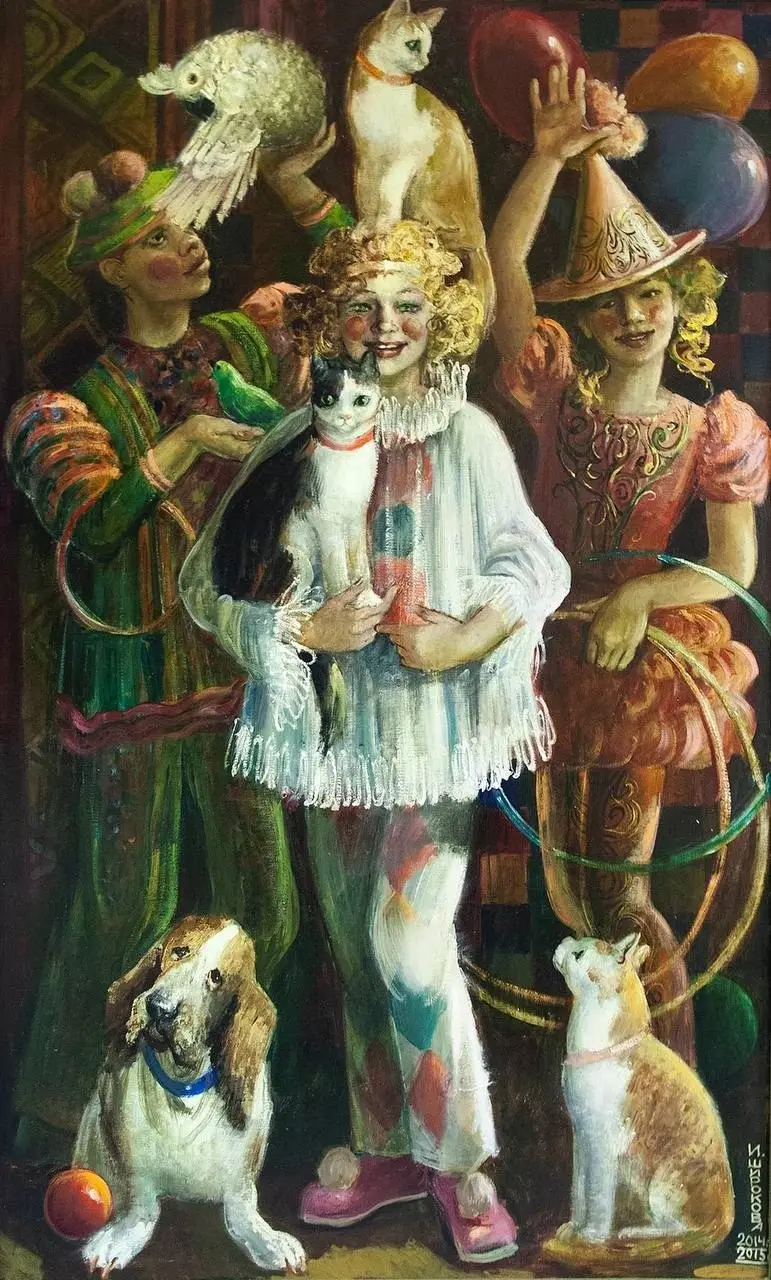 Инна Широкова,
"Дети цирка"
БЛОГ В ТГ / БЛОГ В MAX
Воскресный #Арт #Коты
В этом посте были ссылки, но мы их удалили по правилам Сетки | Сетка — социальная сеть от hh.ru