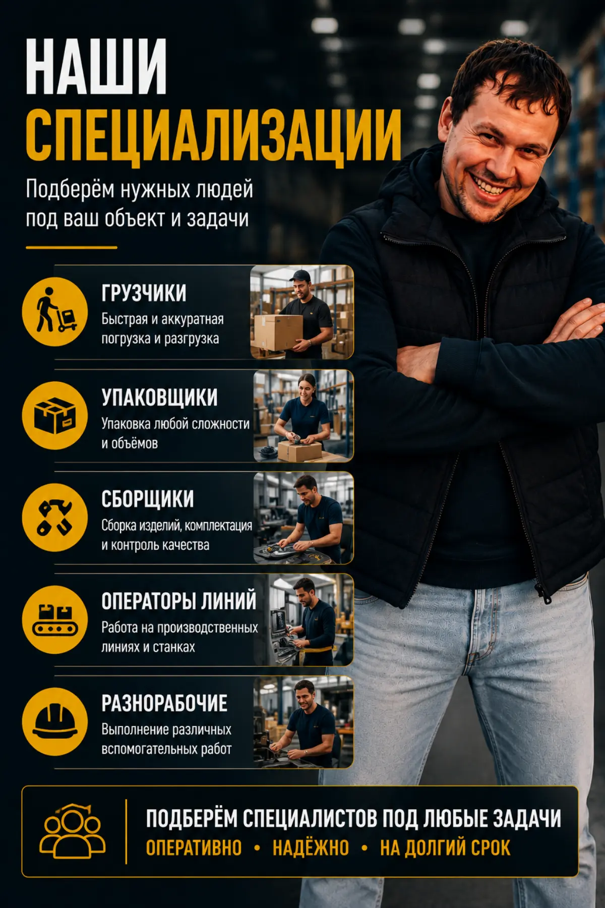🤝 Ищете рабочих в штат на постоянку? | Сетка — социальная сеть от hh.ru