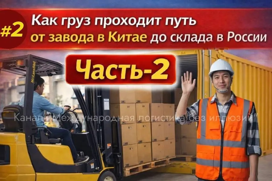 Реальный путь груза от китайского завода до получателя в РФ | Сетка — социальная сеть от hh.ru