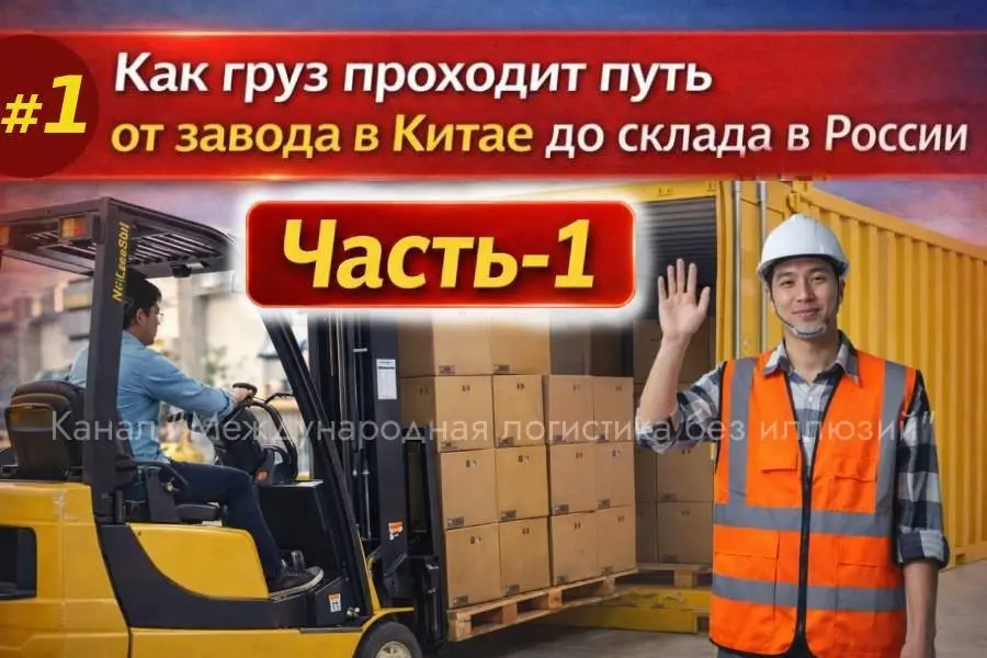 Как груз проходит путь от завода в Китае до склада в России | Сетка — социальная сеть от hh.ru