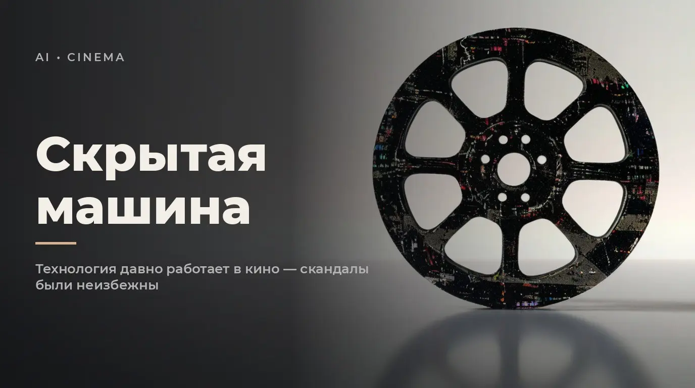 Искусственный интеллект в кино: не повод для скандала | Сетка — социальная сеть от hh.ru