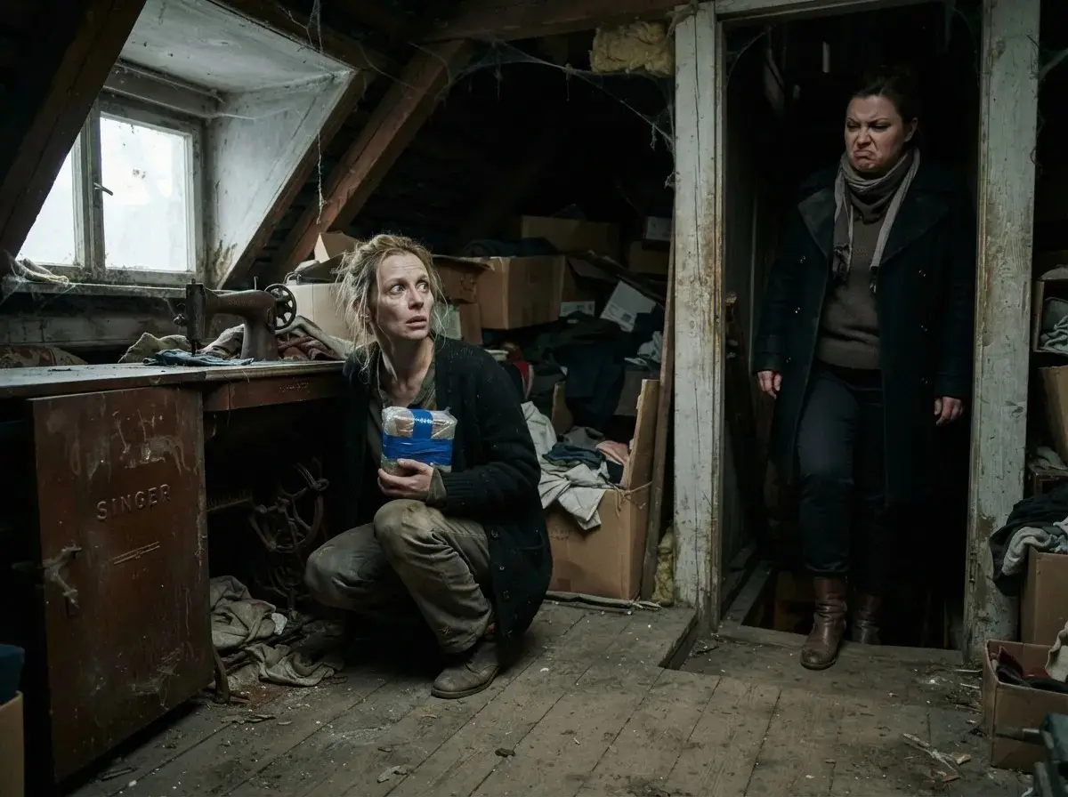 — Зачем мать хранила этот хлам? — скривилась сестра. Я вскрыла тайник и узнала всю правду об их браке
— Иди сюда, дура, — хрипло сказала я пустому чердаку | Сетка — социальная сеть от hh.ru