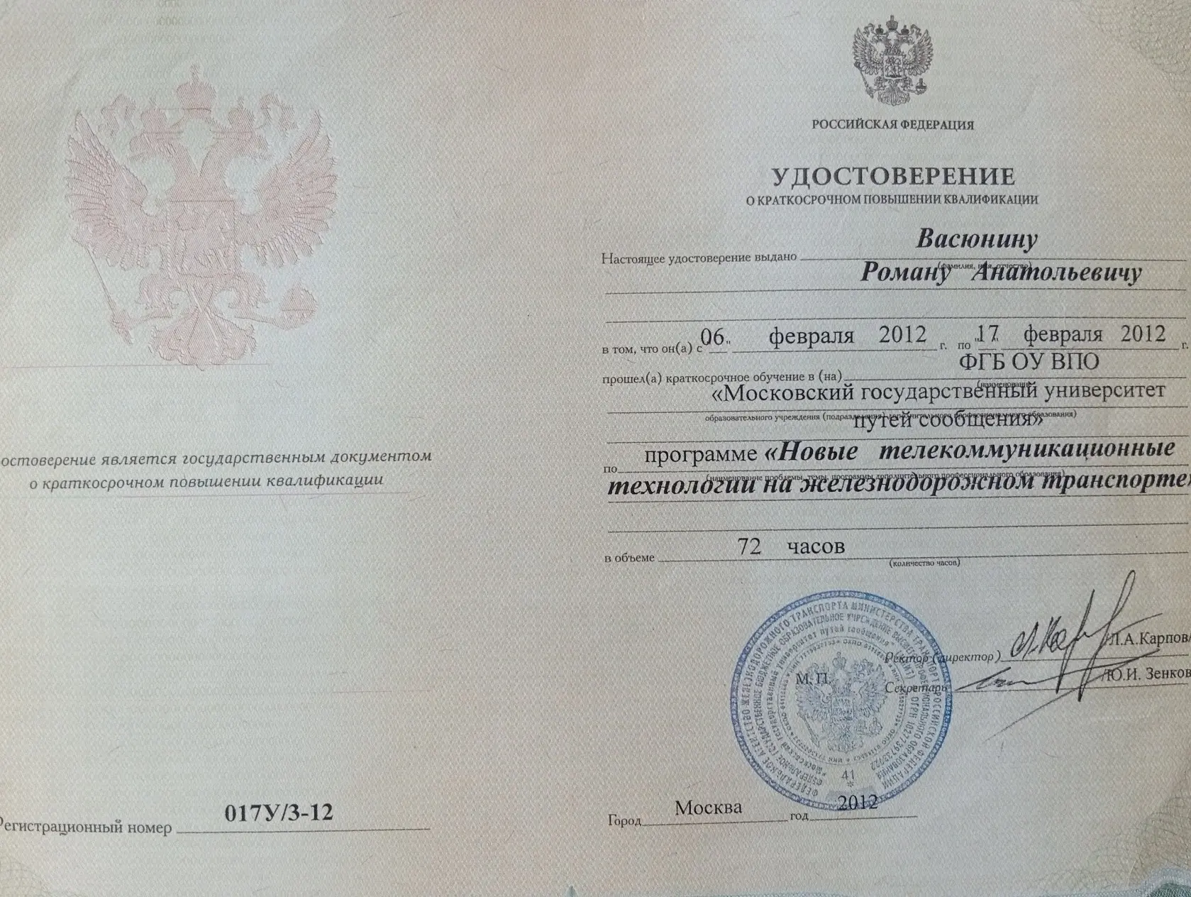 Роман   Vasunin