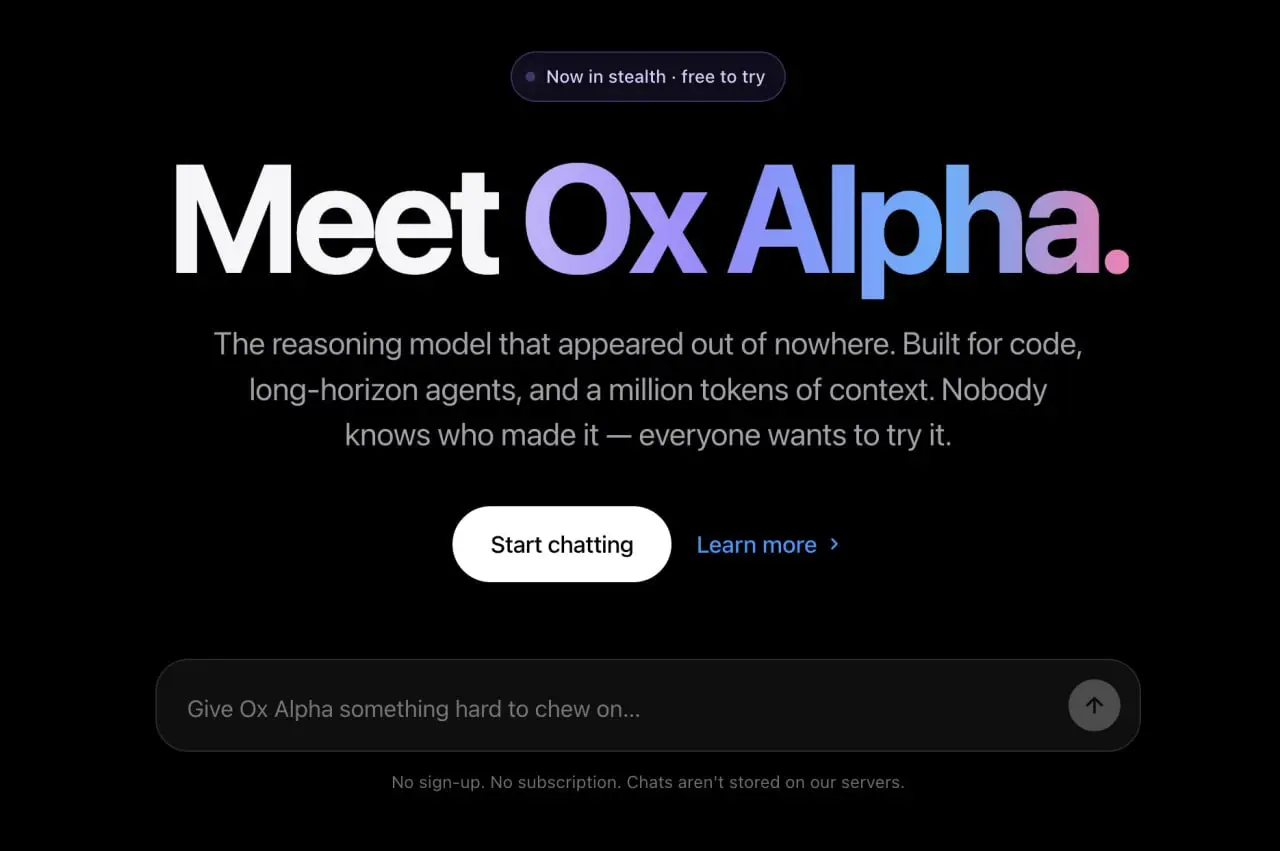 Новая неизвестная модель, побившая все бенчмарки
На OpenRouter появилась Ox Alpha – абсолютно неизвестная модель, которая уже успела показать очень сильные результаты в программировани и агентских зад... | Сетка — социальная сеть от hh.ru