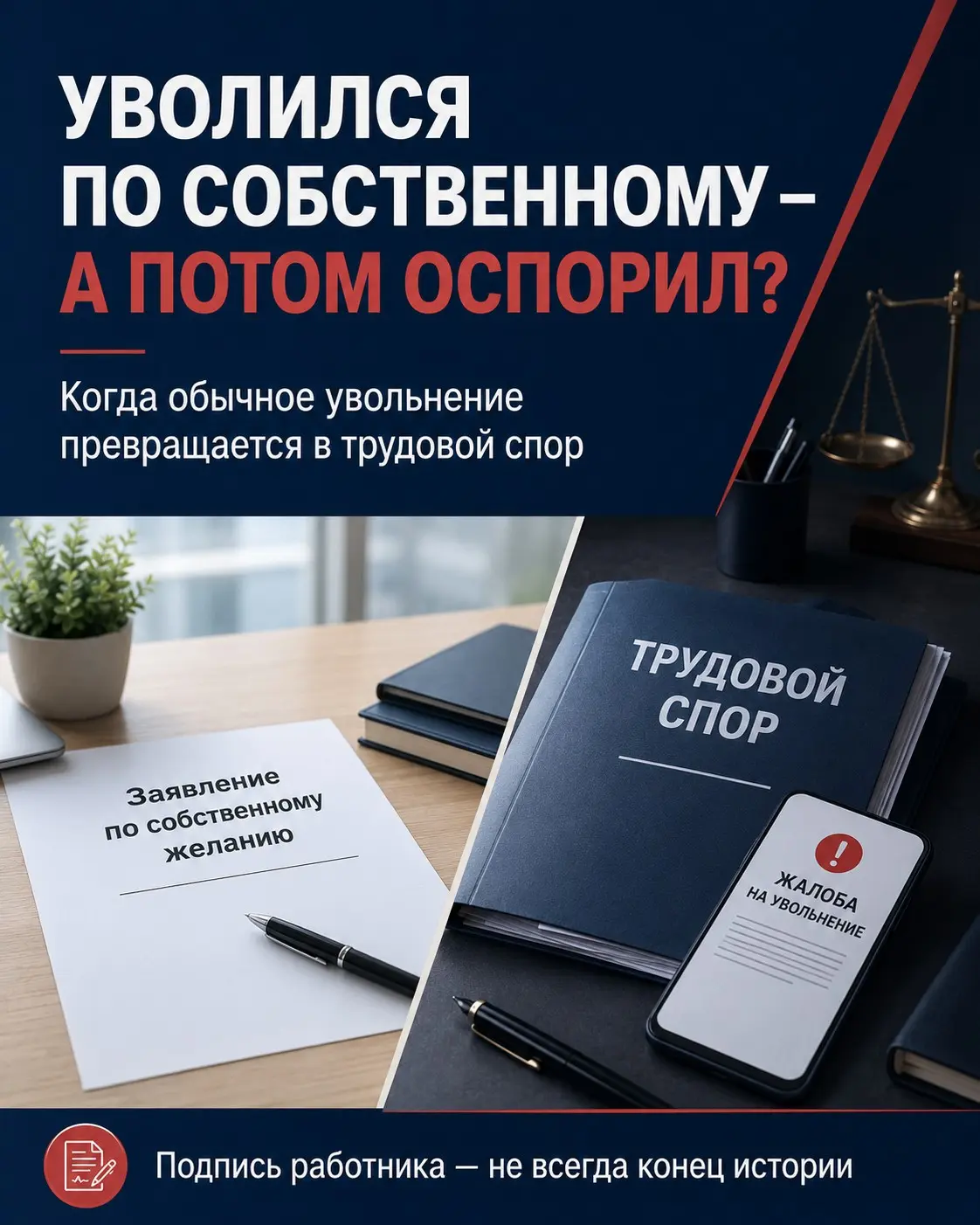 Уволился «по собственному» — а на следующий день отозвал | Сетка — социальная сеть от hh.ru