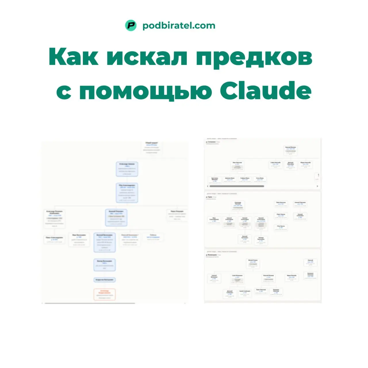 Как я нашел предков до 7 колена с помощью Claude
Задался целью составить генеалогическое древо и решил натравить на это дело нейронки | Сетка — социальная сеть от hh.ru