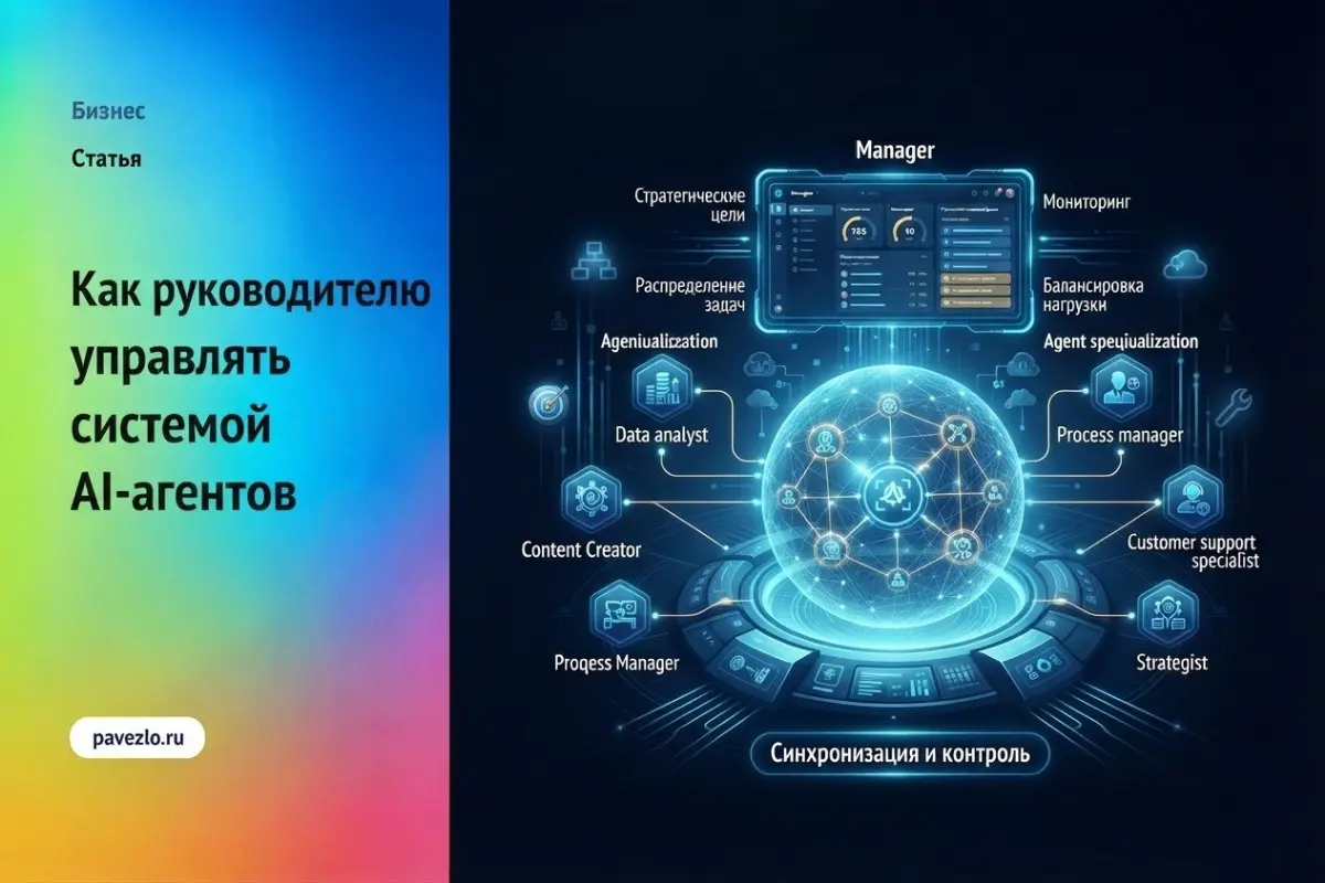 Как руководителю управлять системой AI-агентов | Сетка — социальная сеть от hh.ru