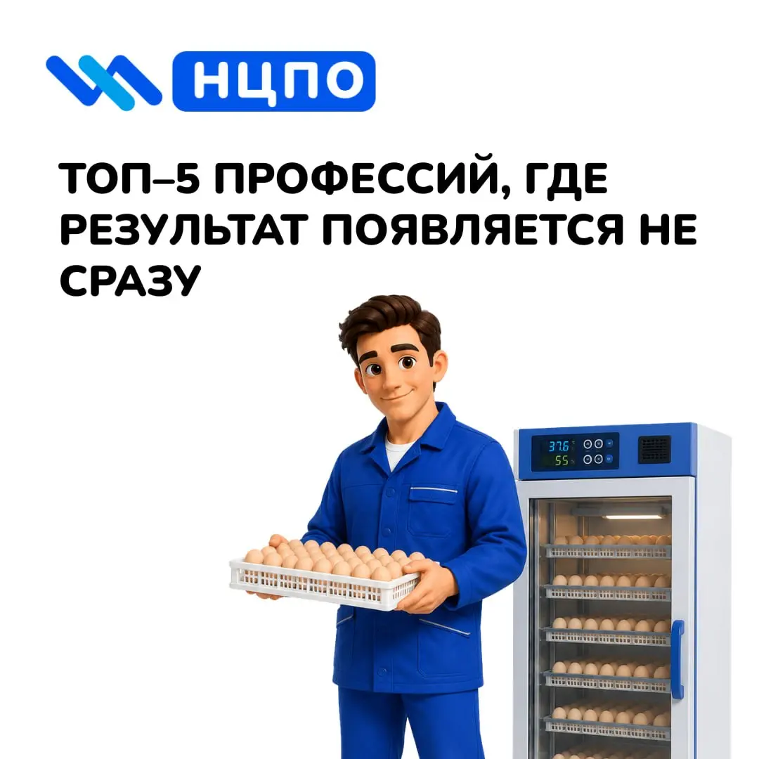 🌱 ТОП–5 профессий, где результат появляется не сразу
Есть работа, где итог нельзя увидеть через пять минут | Сетка — социальная сеть от hh.ru
