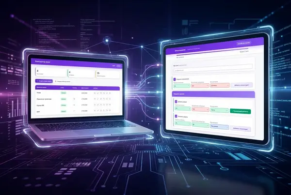 Конструктор UX-анкет с админкой и дашбордом — за 3 дня | Сетка — социальная сеть от hh.ru