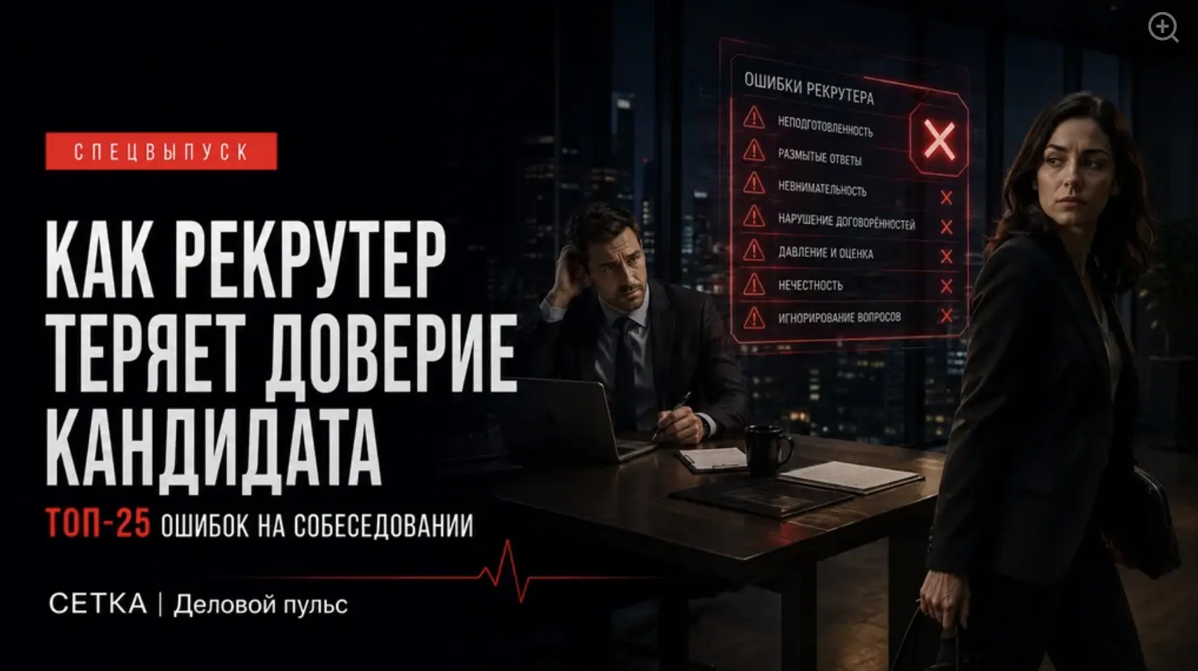 Стресс-интервью проверяет совсем не то | Сетка — социальная сеть от hh.ru