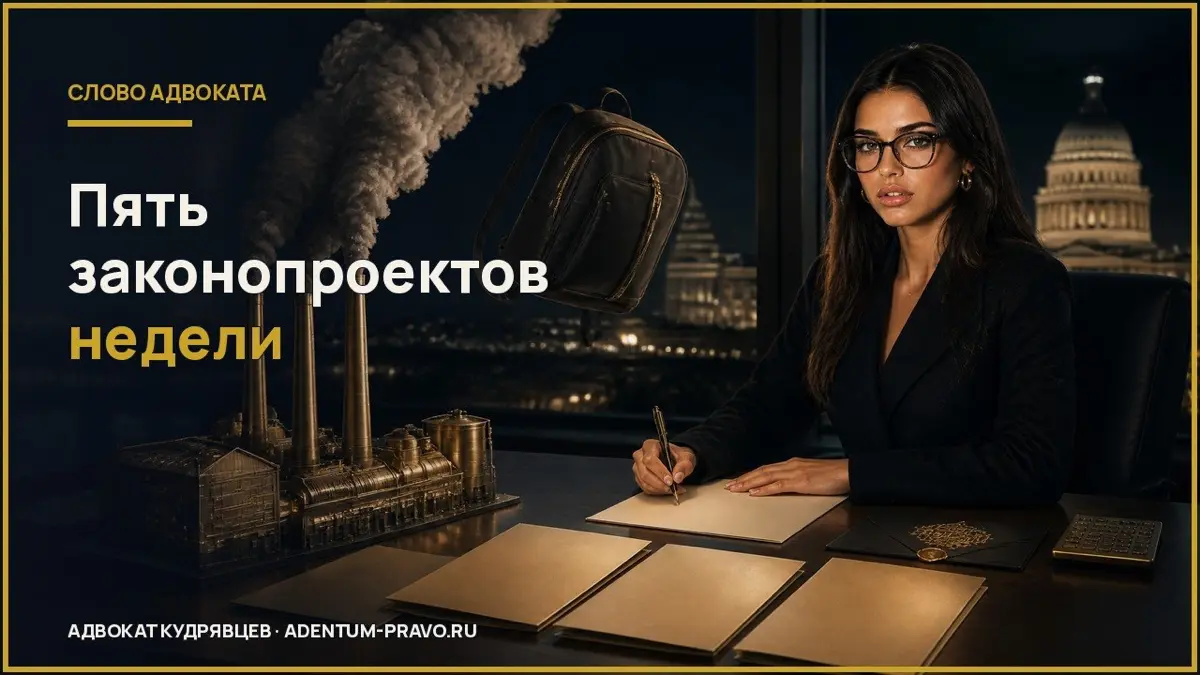 Пять актуальных законопроектов недели
📑 В Госдуму внесли законопроект, предлагающий отменить возможность отмены регистрации кандидатов на выборах за нарушение авторских прав | Сетка — социальная сеть от hh.ru
