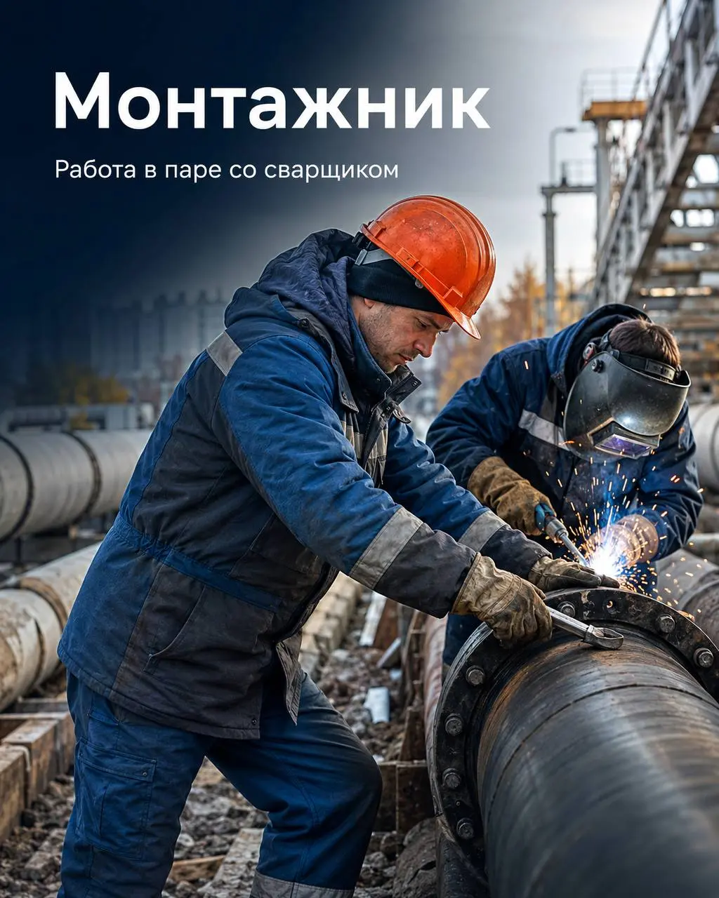 МОНТАЖНИК
От 160 000₽
Прямой работодатель
• Лисичанск, ЛНР
• Строительство
• +79671066916
Полное описание вакансии размещено в Телеграм и Макс. Переходите по ссылке в закрепленном сообщении | Сетка — социальная сеть от hh.ru