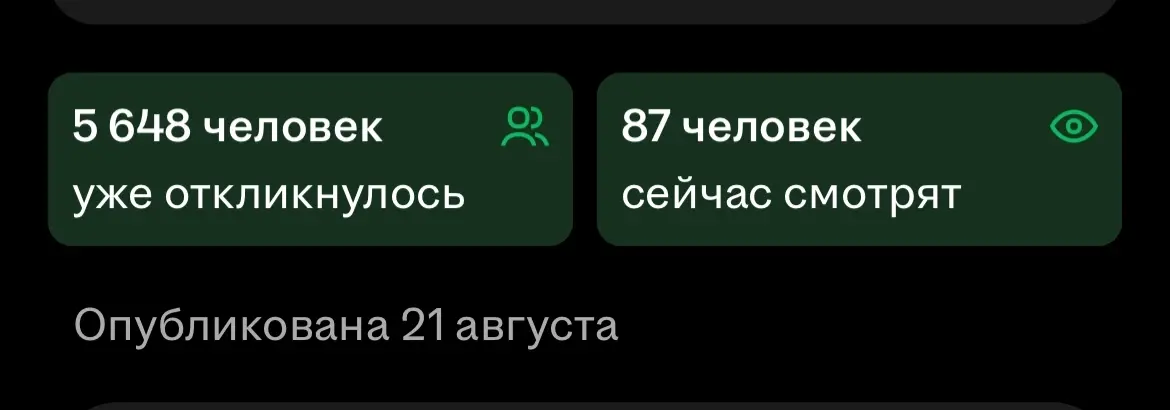 Ищу работу, не сдаюсь… | Сетка — социальная сеть от hh.ru