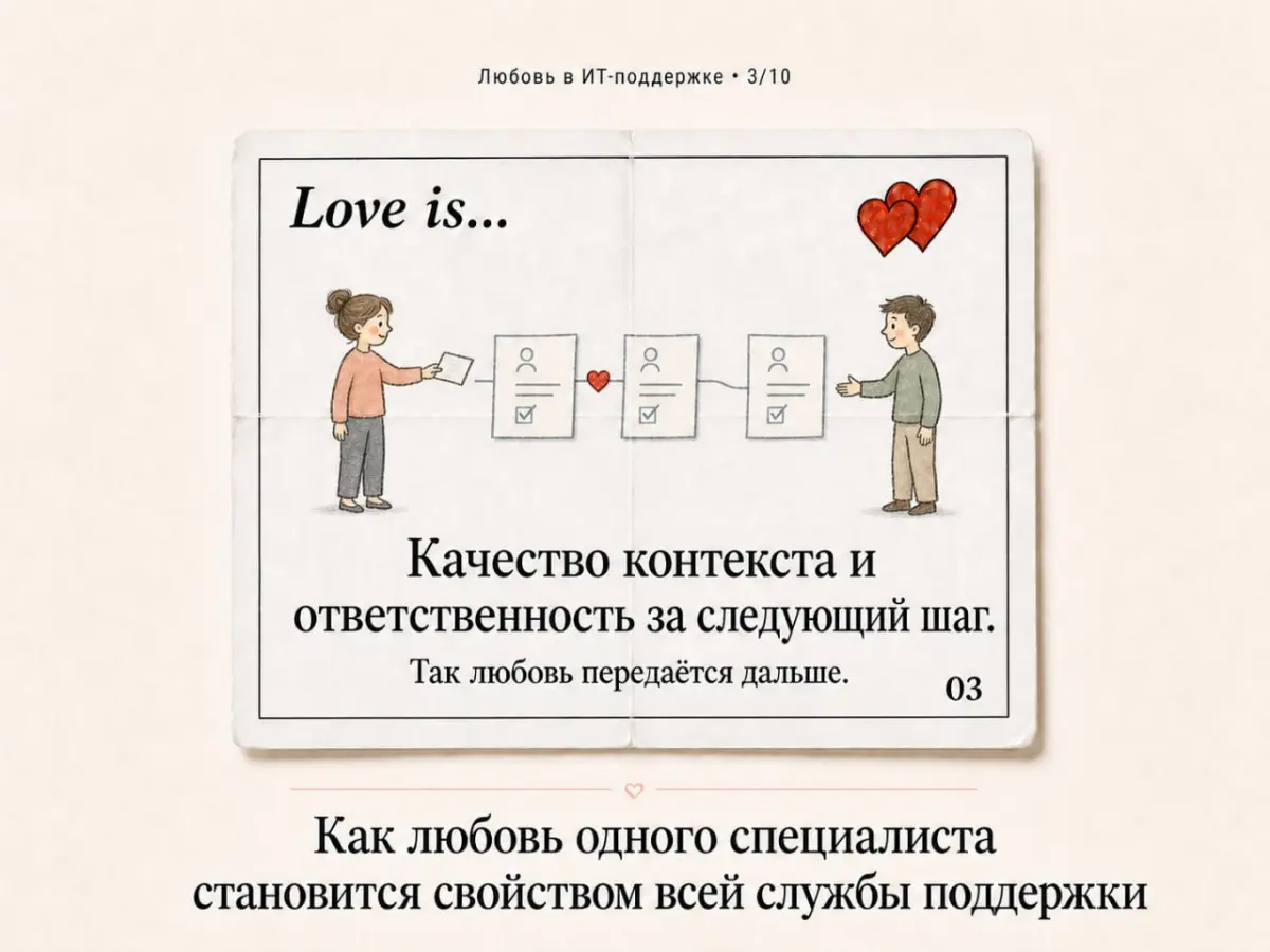 Любовь одного специалиста становится свойством всей службы | Сетка — социальная сеть от hh.ru