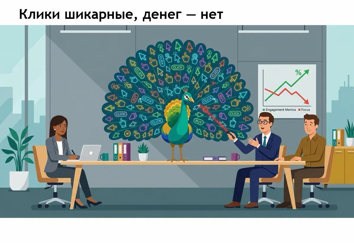 Хватит оплачивать красивые клики | Сетка — социальная сеть от hh.ru
