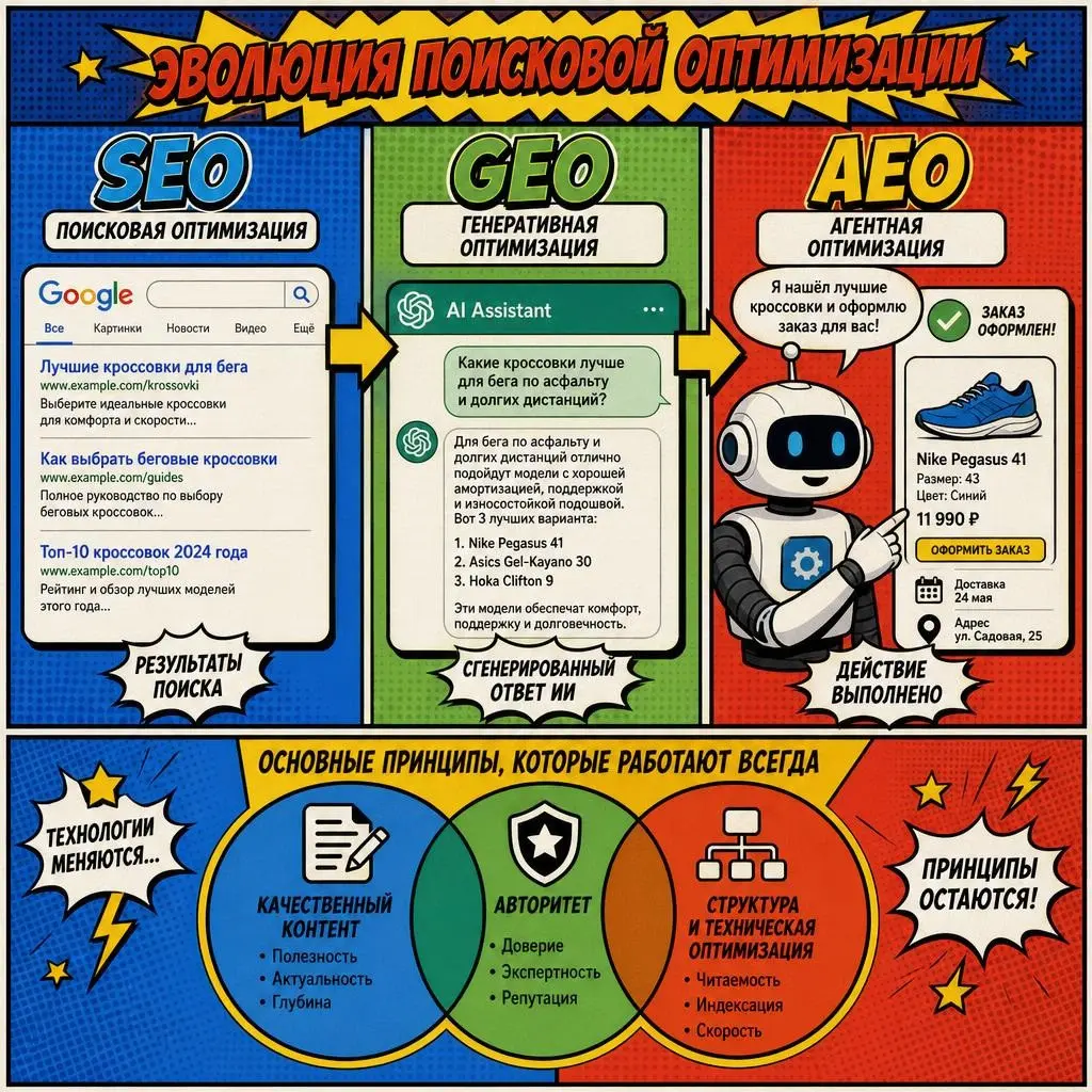 🤖 GEO vs SEO: война терминов или смена парадигмы? | Сетка — социальная сеть от hh.ru