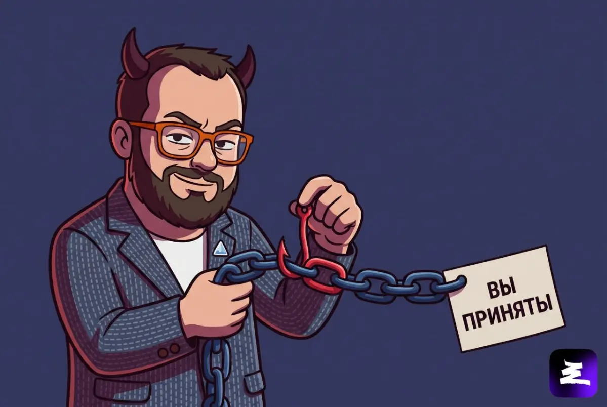 Мошеннику достаточно подменить один шаг найма | Сетка — социальная сеть от hh.ru