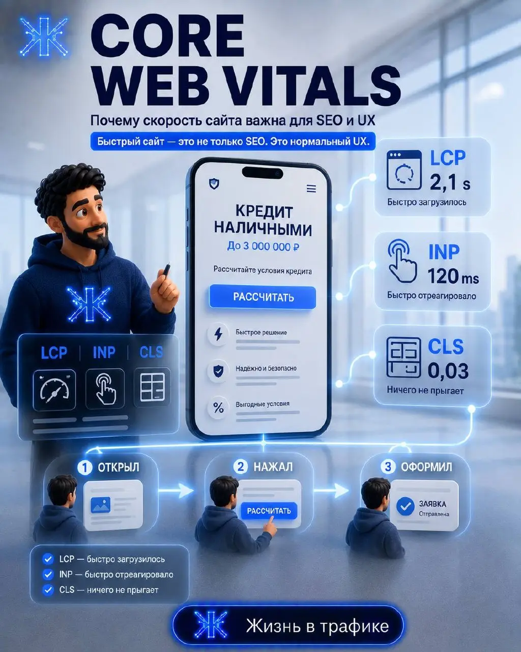 ⚡Core Web Vitals | Сетка — социальная сеть от hh.ru