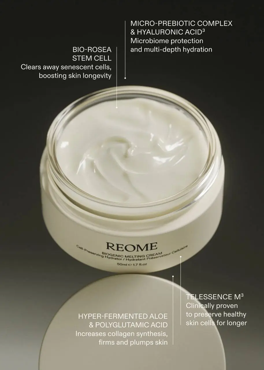 BEAUTY
Британский биотех-бренд REOME выпустил крем с активом, который получают из лабораторно выращенных лепестков цветка — и умеет он выборочно «выключать» состарившиеся клетки кожи, не трогая здоров... | Сетка — социальная сеть от hh.ru