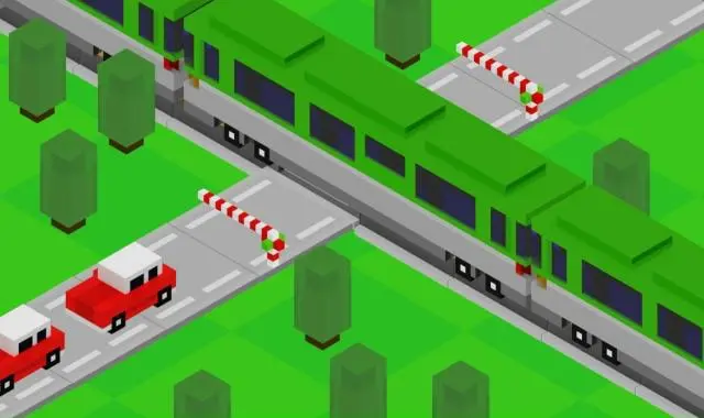 Как я работал с графикой в TRC
Идея у Transport Railroad Crossing была прям в названии. Открываем и закрываем шлагбаумы, стараемся не разбить машину о поезд, ВСЕ! Реально, вся игра
Зато графика.. | Сетка — социальная сеть от hh.ru