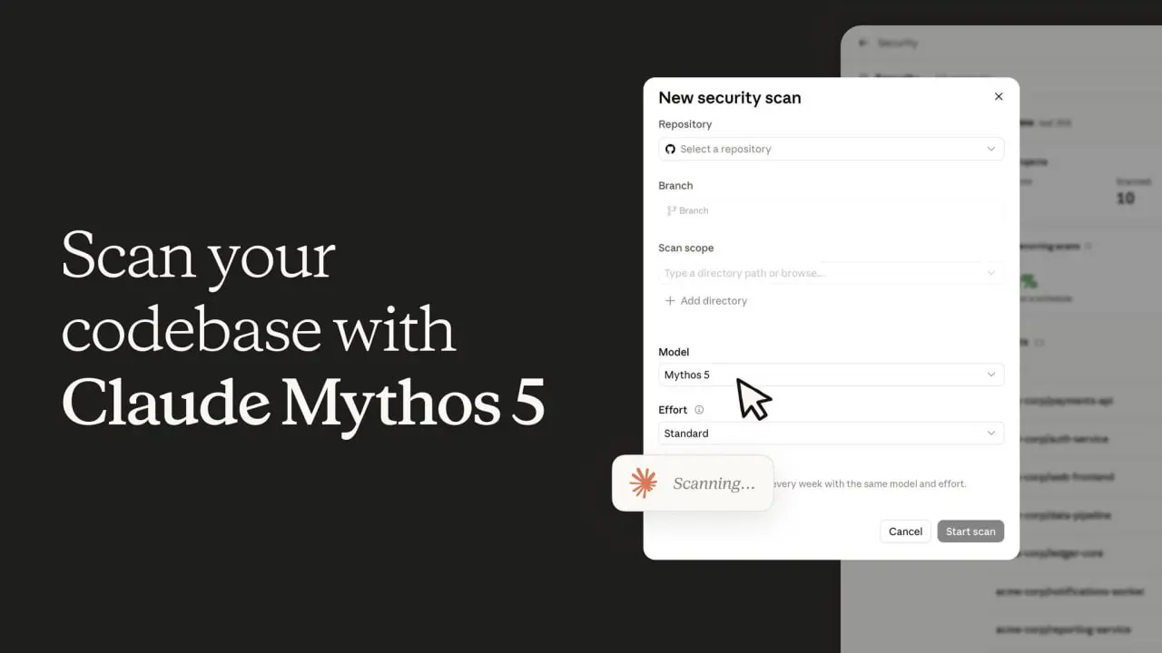 Anthropic расширяет доступ к Mythos для поиска уязвимостей: лаборатория ИИ добавила Mythos 5 , ранее доступный лишь избранным, в функцию сканирования безопасности, которую корпоративные команды могут ... | Сетка — социальная сеть от hh.ru