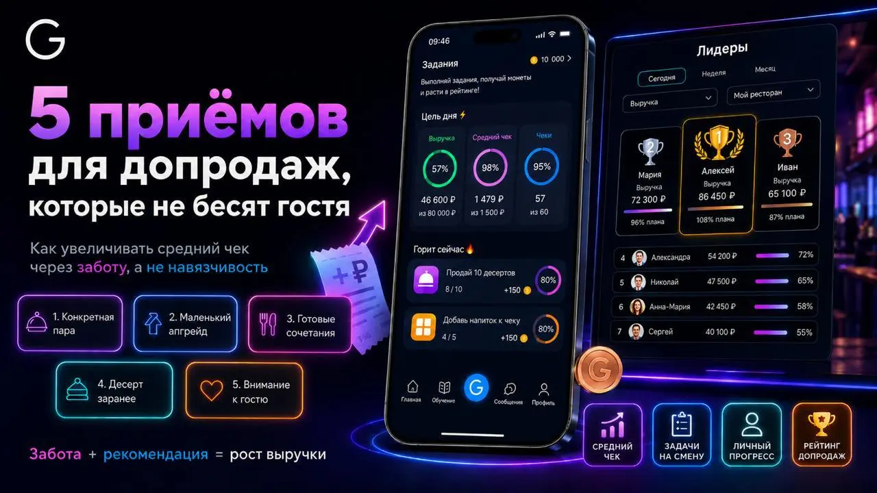 5 приёмов для допродаж, которые не бесят гостя 😉
Когда гостей становится меньше, а расходы растут, первое желание — искать ещё больше трафика | Сетка — социальная сеть от hh.ru