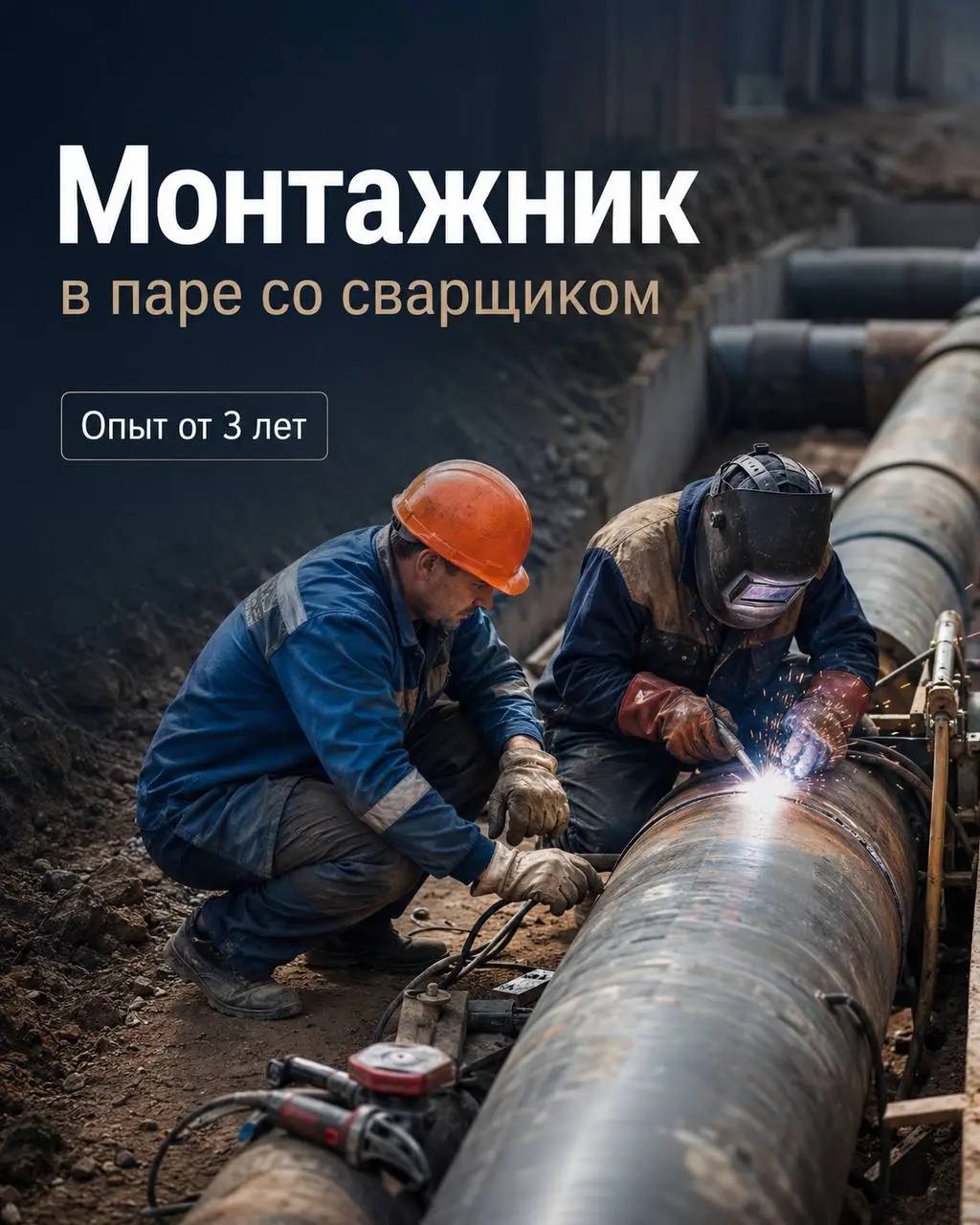 МОНТАЖНИК
От 160 000₽
Прямой работодатель
• Лисичанск, ЛНР
• Строительство
• @AlevtinaSays
Полное описание вакансии размещено в Телеграм и Макс. Переходите по ссылке в закрепленном сообщении | Сетка — социальная сеть от hh.ru