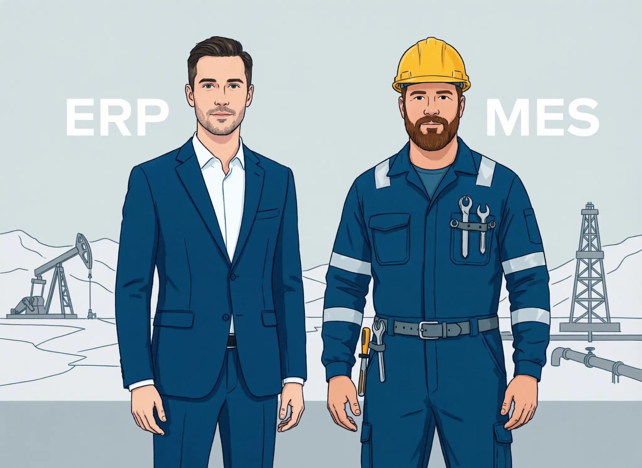 В чём отличие ERP от MES? Разбираемся вместе. | Сетка — социальная сеть от hh.ru