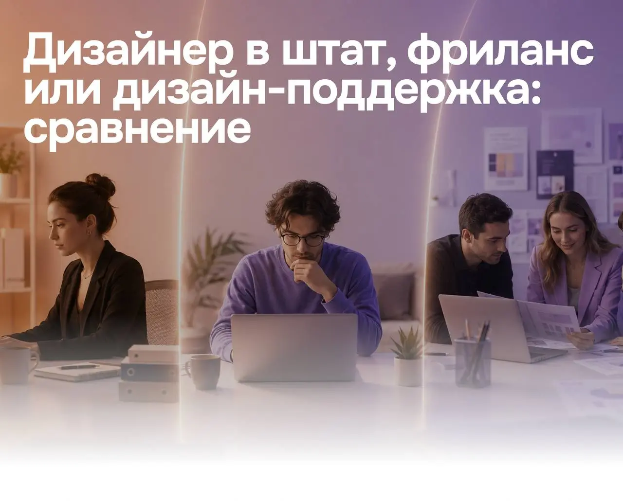 Штатный дизайнер, фрилансер или дизайн-поддержка?
Когда задач становится больше, вопрос уже не только в цене часа | Сетка — социальная сеть от hh.ru