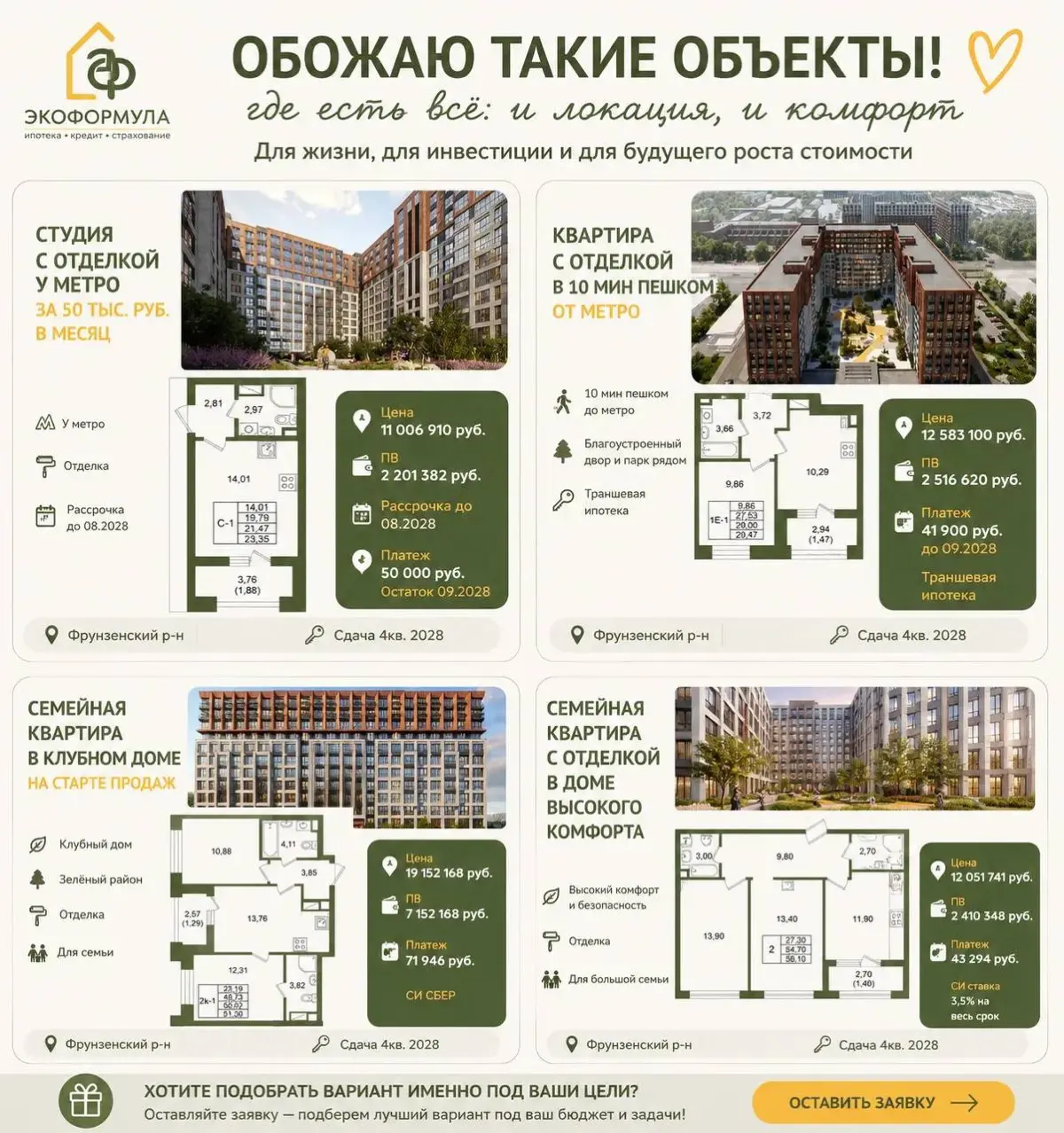 ❤️ Обожаю такие объекты, где есть ВСЁ | Сетка — социальная сеть от hh.ru
