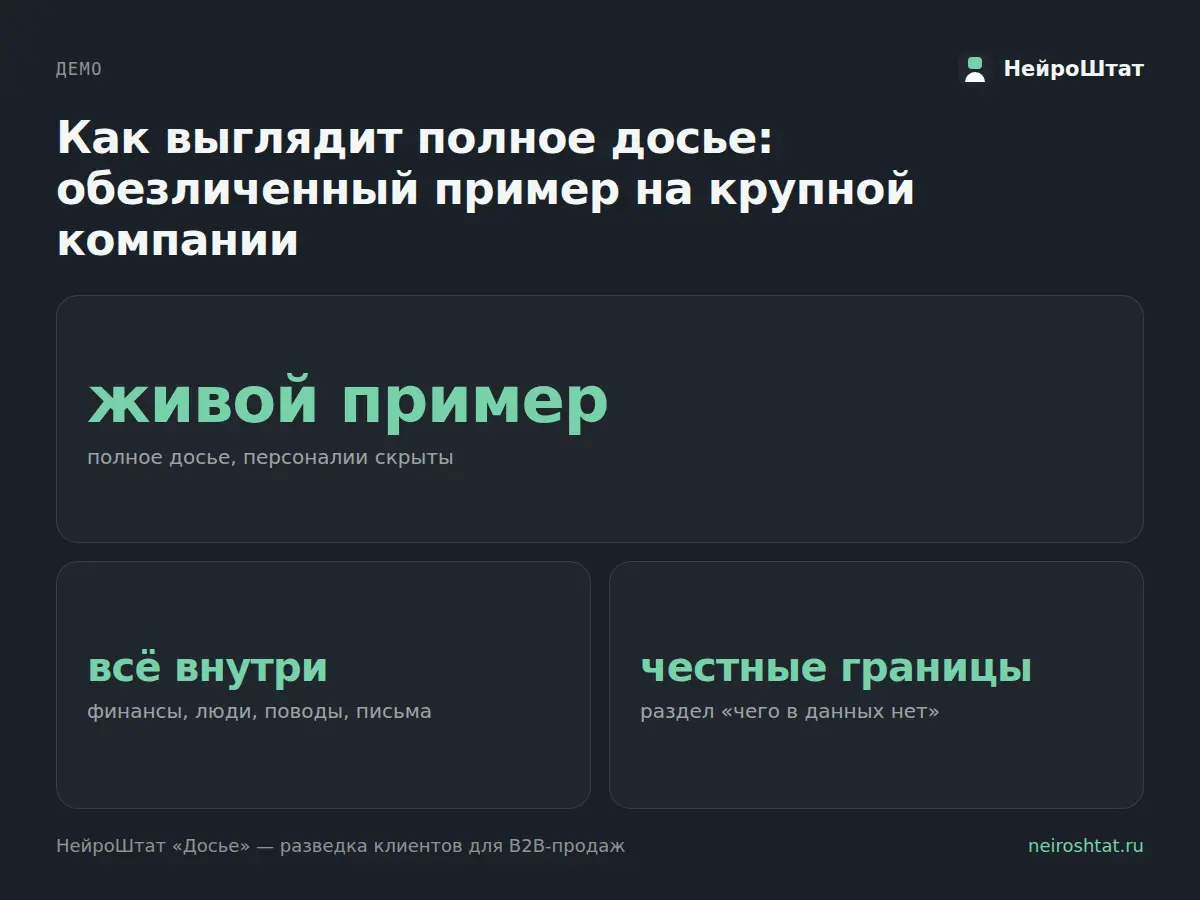 Досье, которое не стыдно показать | Сетка — социальная сеть от hh.ru