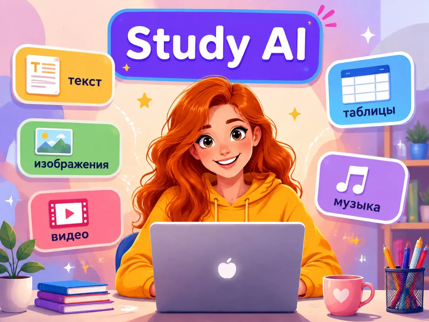 Study AI — агрегатор нейросетей для учёбы и проектов | Сетка — социальная сеть от hh.ru