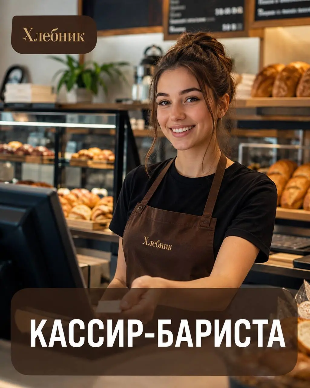 КАССИР-БАРИСТА
От 4 500₽/смена
Хлебник
• Москва, ул. Саларьевская, 14к2
• Рестораны/Кафе
• +79227117118
Полное описание вакансии размещено в Телеграм и Макс | Сетка — социальная сеть от hh.ru