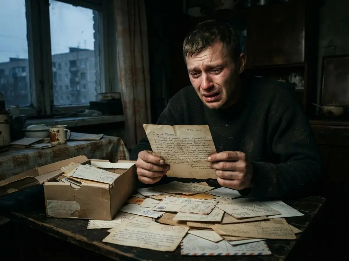 — Твой отец нас бросил, — твердила мать. В тот же вечер я забрал его письма и уехал
Я сдул толстый слой серой пыли с помятой коробки из-под обуви, откинул картонную крышку и перестал дышать | Сетка — социальная сеть от hh.ru