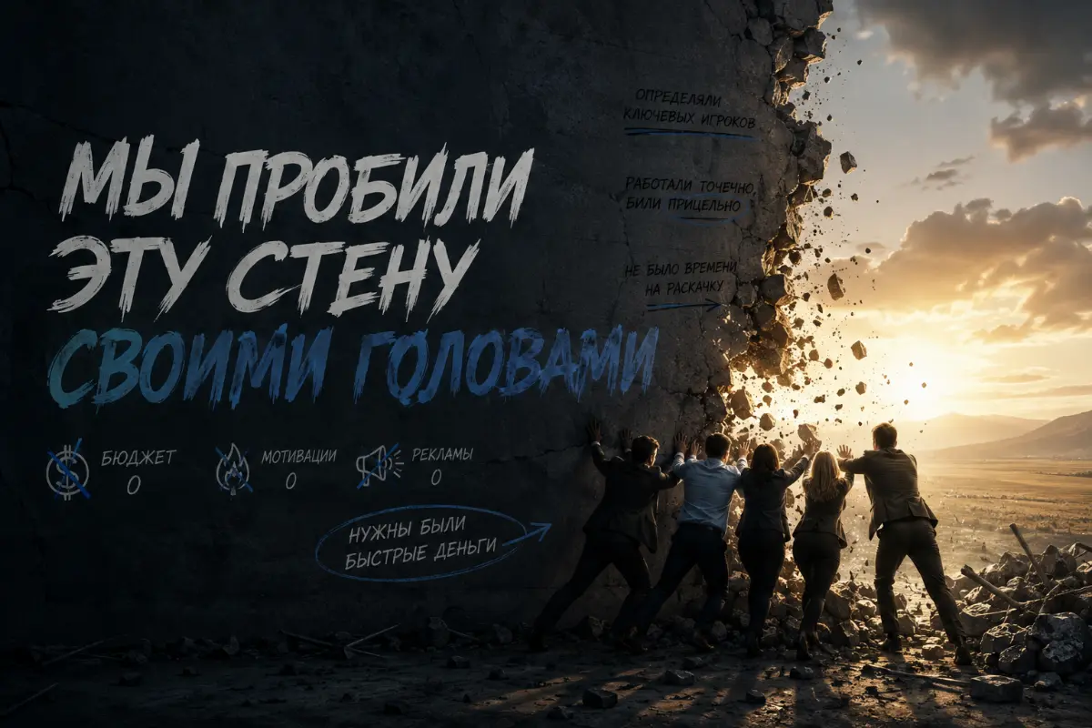 Мы пробили эту стену своими головами | Сетка — социальная сеть от hh.ru