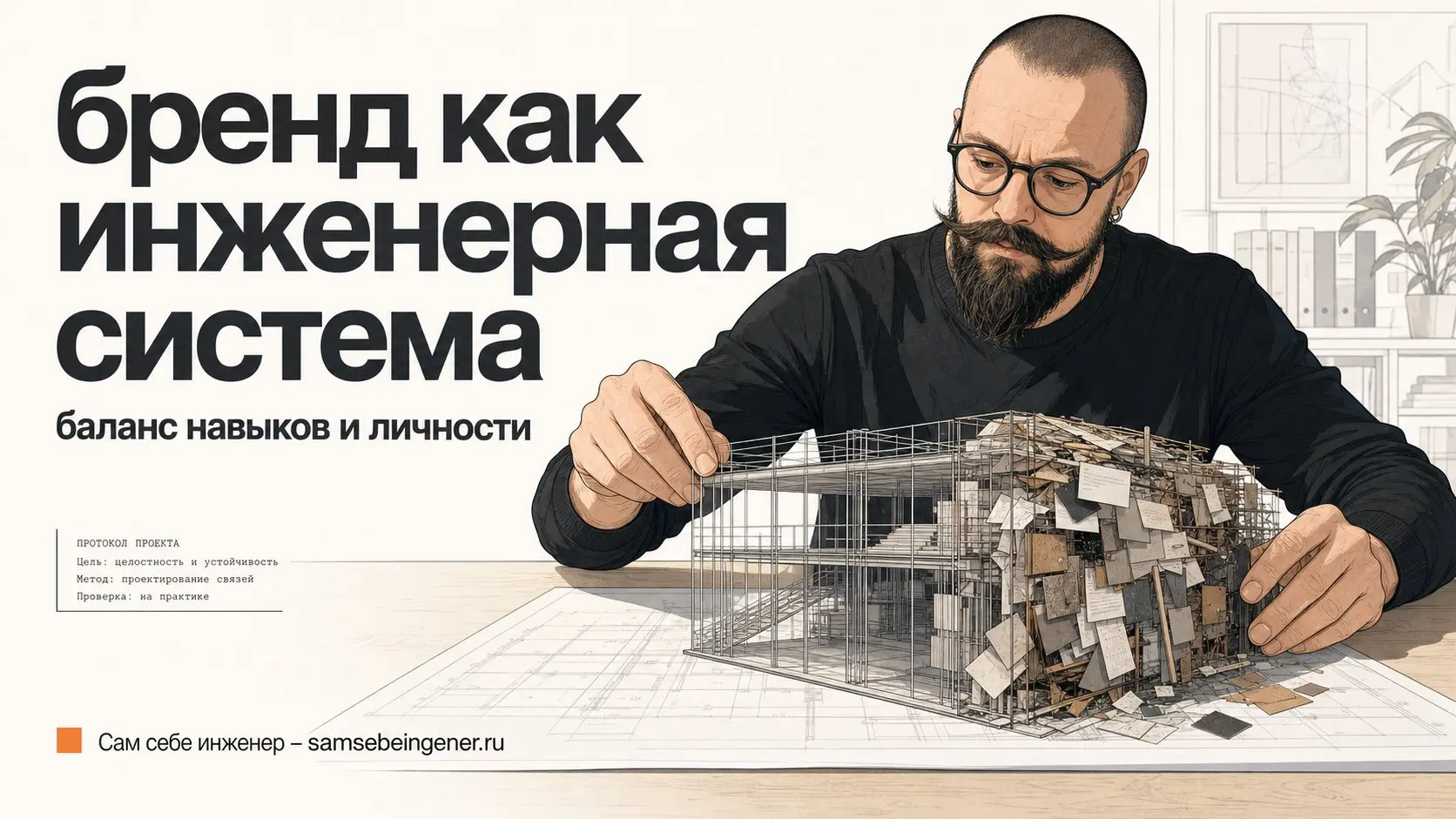 Как построить личный бренд как конструкцию по советам инженера?
Личный бренд – это устойчивая инженерная система, где 50% занимает экспертность, а 50% – человеческие качества | Сетка — социальная сеть от hh.ru