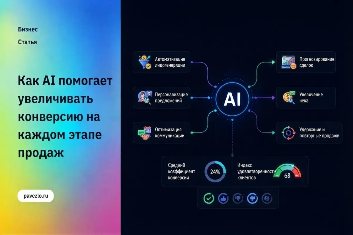 Как AI помогает увеличивать конверсию на каждом этапе продаж | Сетка — социальная сеть от hh.ru