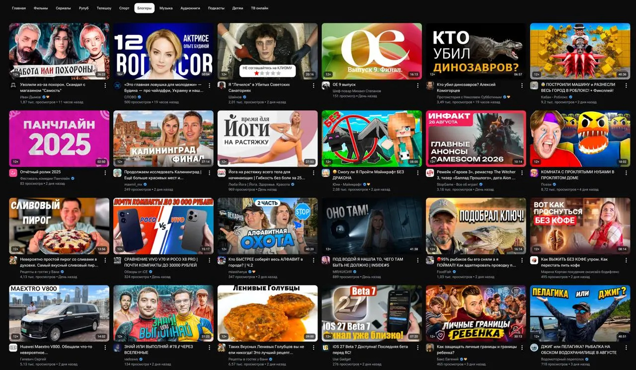 Про Rutube, Человека-Паука и блогеров
Вчера я сходил на «контент-завод» от Рутуба в Петербурге | Сетка — социальная сеть от hh.ru