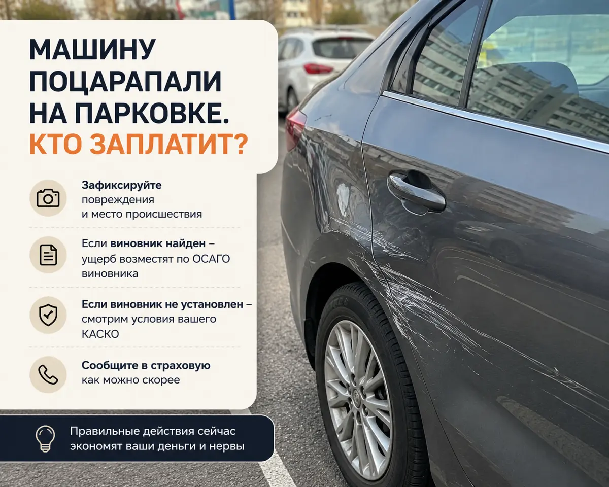 Машину поцарапали на парковке. Кто заплатит?! | Сетка — социальная сеть от hh.ru
