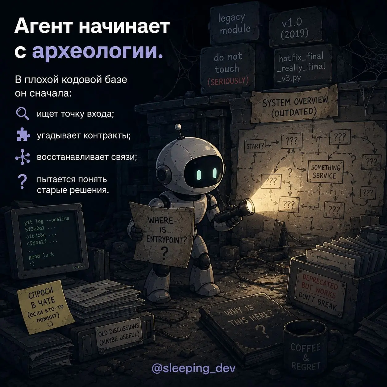 AI-ready кодовая база: почему не каждый проект готов к агентам
Подключить AI-агента к репозиторию технически несложно | Сетка — социальная сеть от hh.ru