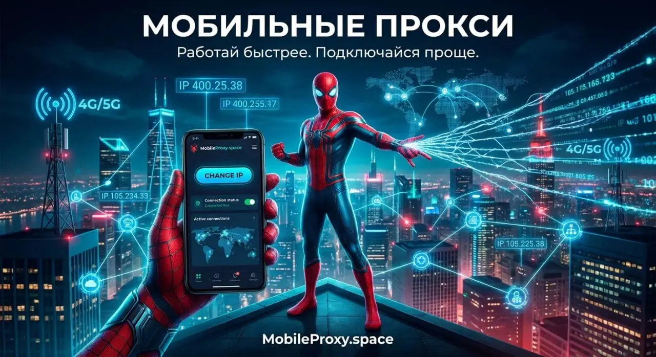 Сегодня почти любой онлайн-бизнес держится на стабильных аккаунтах
И в 90% случаев всё упирается в прокси.
🚀 MobileProxy | Сетка — социальная сеть от hh.ru