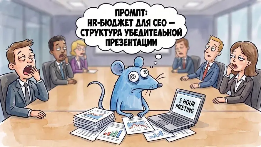 Промпт: HR-бюджет для CEO — структура убедительной презентац | Сетка — социальная сеть от hh.ru