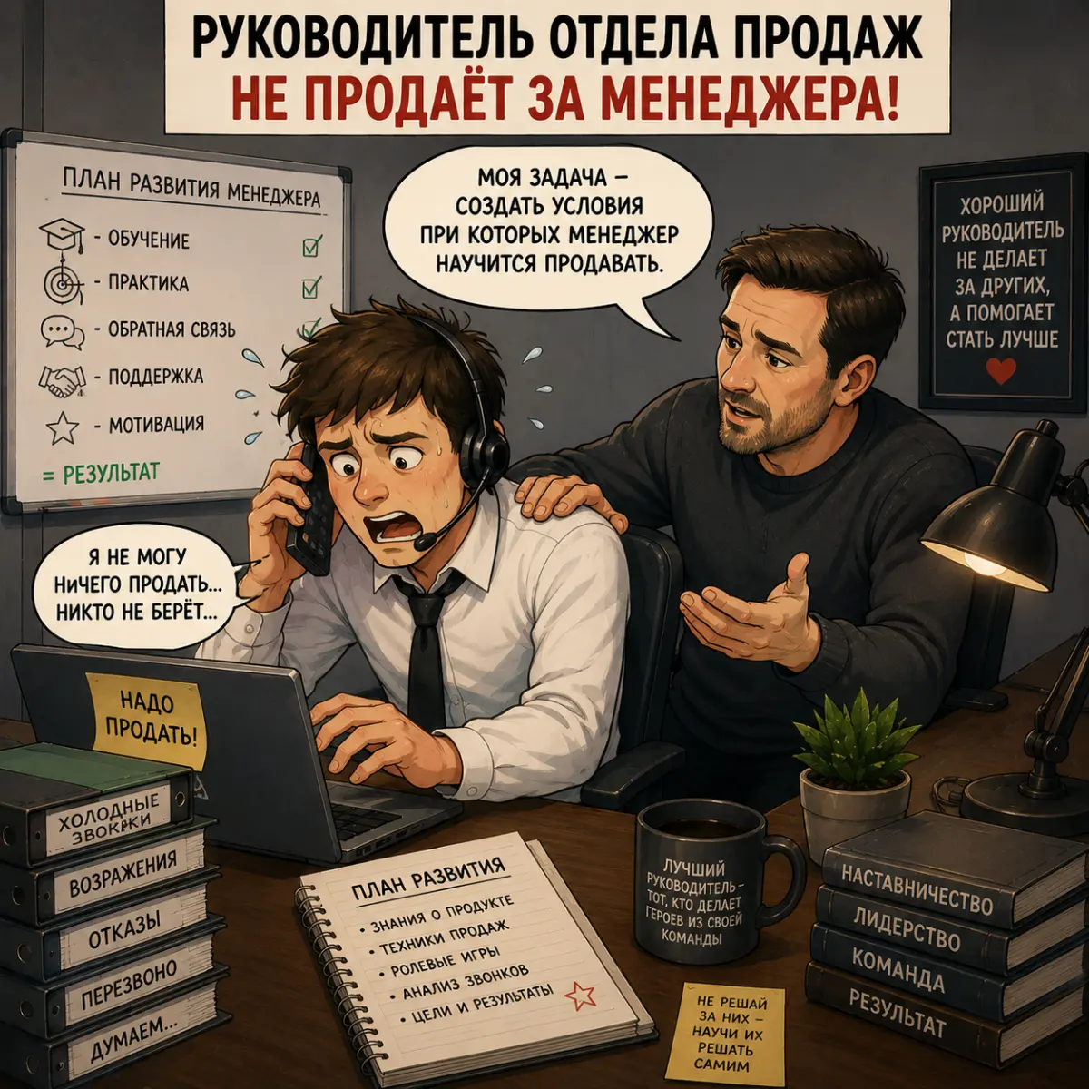 Ловушка для нового РОПа: почему я перестал закрывать сделки за менеджеров (но иногда делаю исключение) | Сетка — социальная сеть от hh.ru