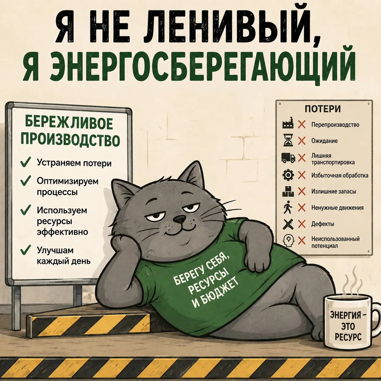 Что вы знаете о лени, или моё бережливое производство | Сетка — социальная сеть от hh.ru