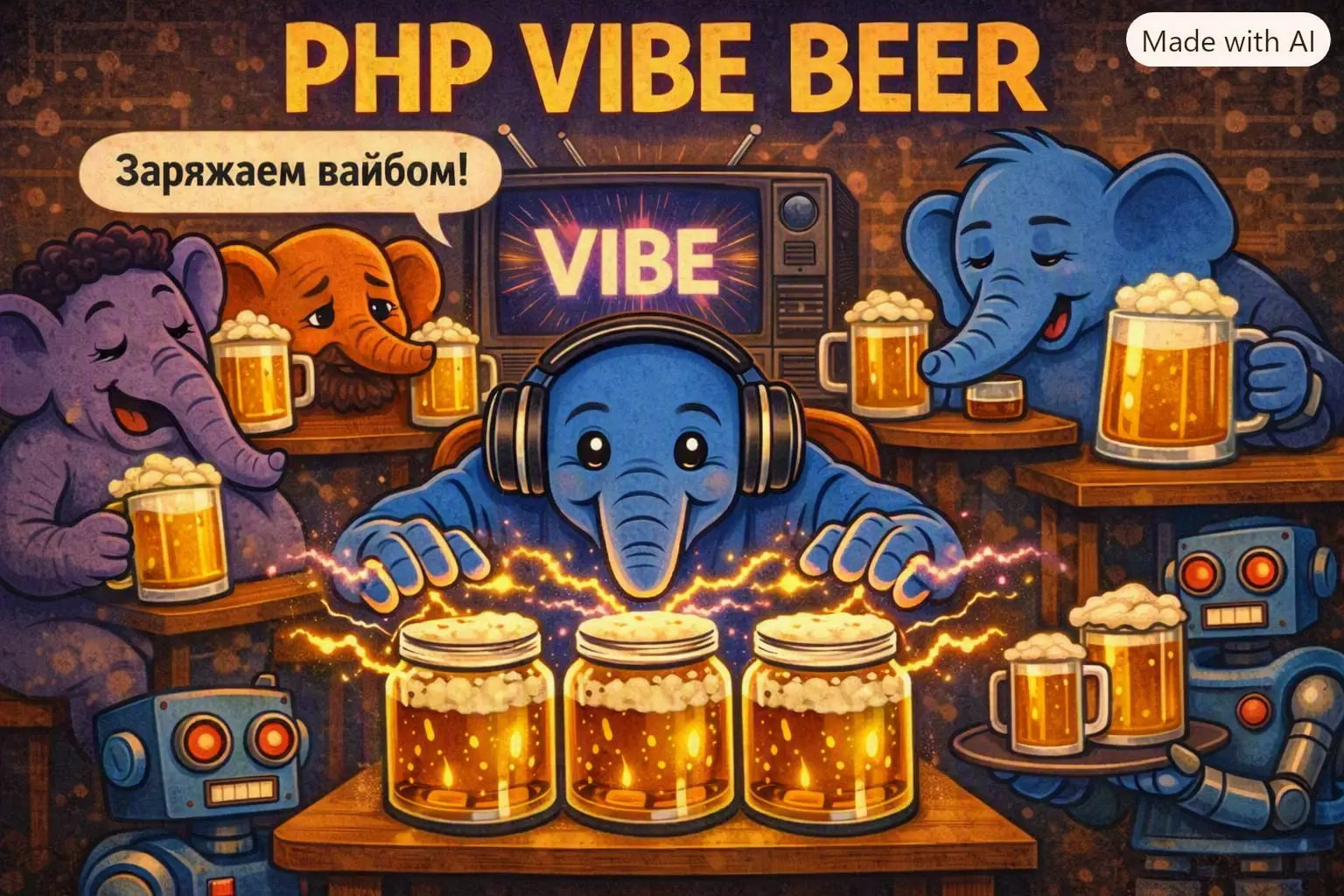 Завтра #RandomBeer (или теперь #VibeBeer ?)
В 19:00 MSK. Ссылку сгенерю завтра.
Готовьте трёхлитровые банки пива, будем заряжать их вайбом онлайн. | Сетка — социальная сеть от hh.ru