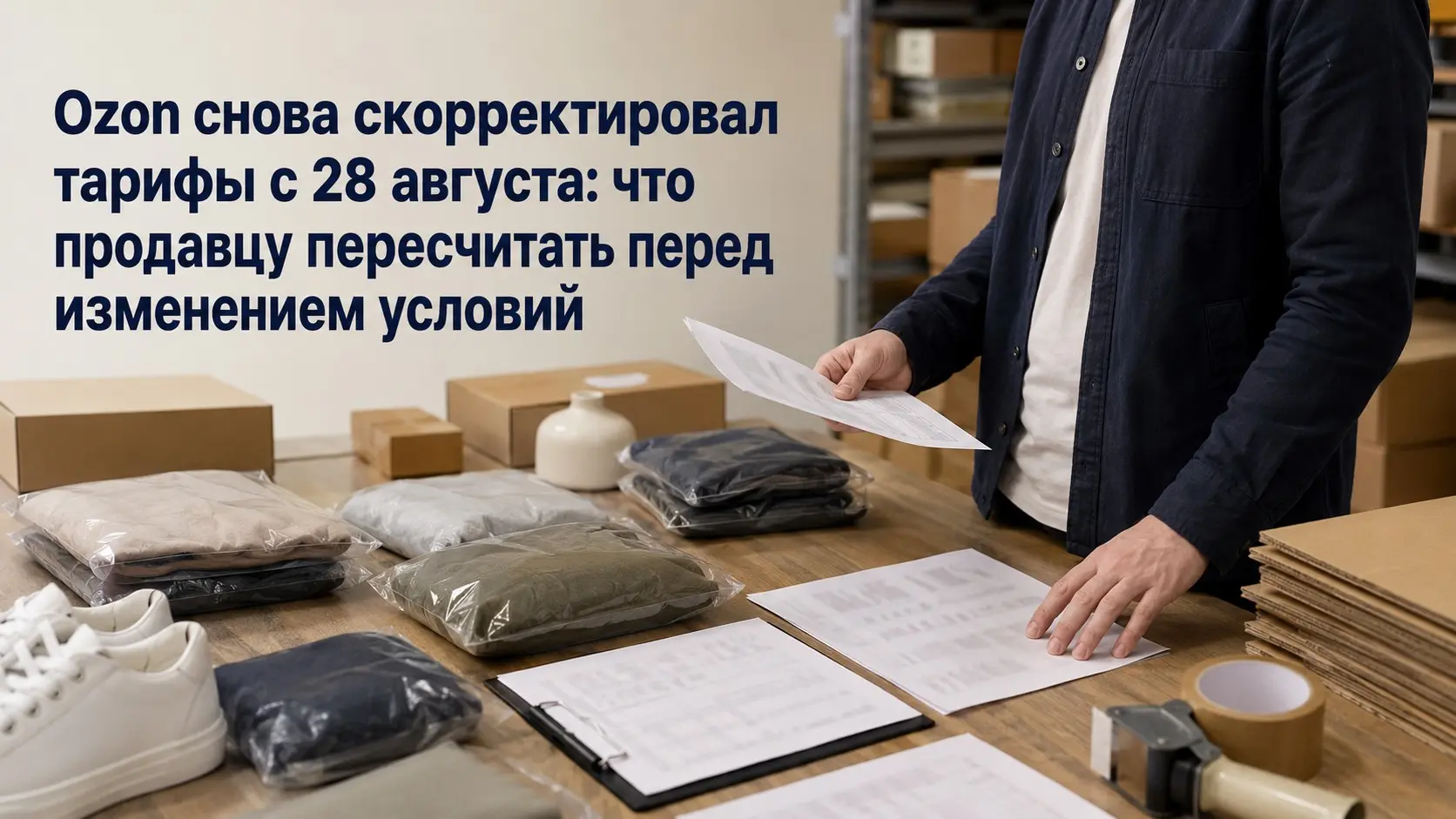 Ozon снова скорректировал тарифы с 28 августа | Сетка — социальная сеть от hh.ru