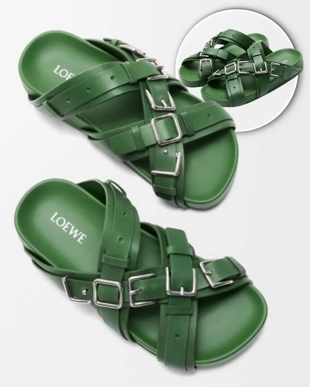 Loewe нашли гениальный способ незаметно разместить свой логотип на новых сандалиях | Сетка — социальная сеть от hh.ru